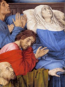 The Death Of The Virgin (detail) — Hugo Van Der Goes, Early Netherlandish Painting
