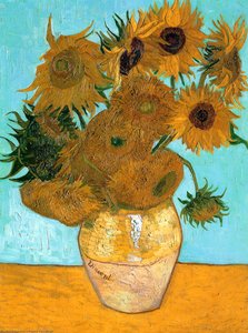 Still Life - Vase With Twelve Sunflowers — Vincent Willem Van Gogh, Post-impressionism
