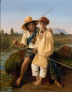 Les Petits pêcheurs de grenouilles dans les Marais Pontins