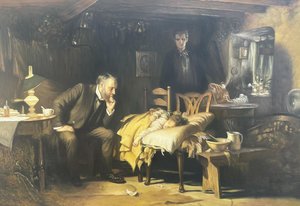 The Doctor - Sir Samuel Luke Fildes — Denis Fildes, Social Realism