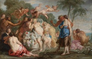 The Rape Of Hippodameia — पीटर पॉल रुबेन्स, Baroque