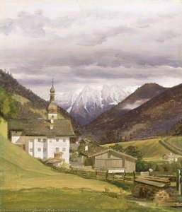 The Church Of Ramsau — Wilhelm Ferdinand Bendz