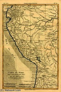 Peru, from 'Atlas de Toutes les Parties Connues du Globe Terrestre' by Guillaume Raynal pu
