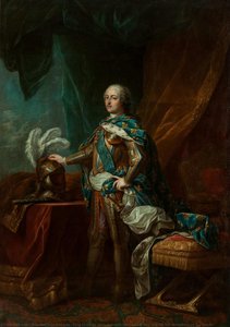 King Louis Xv With Armor In His Tent (el Rey Luis Xv Con Armadura En Su Tienda) — Jean-baptiste Van Loo, Rococo