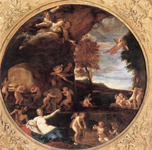 Summer (venus In Vulcan's Forge) — Francesco Albani (l'albane), Mannerism