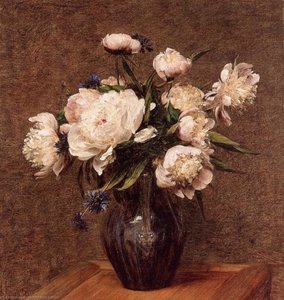 Bouquet Of Peonies — ანრი ფანტენ-ლატური, Realism