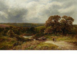 Autumn Landscape — 조지 터너, Romanticism