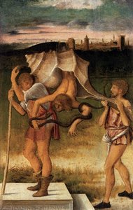 Quatre Allégories : Le Mensonge (ou La Sagesse) — Giovanni Bellini (giambellino), Première Renaissance