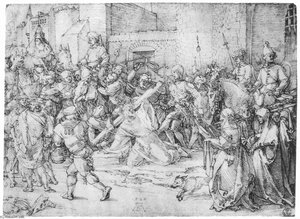 La Croce Di Cristo Con Santa Veronica — Albrecht Dürer, Rinascimento Nordico
