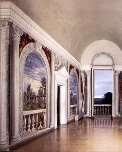 View Of The Sala A Crociera — Paolo Veronese, Baroque