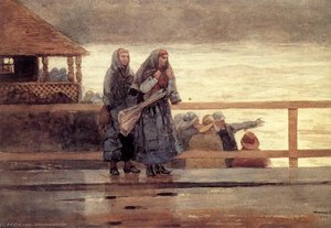Perils Of The Sea — Winslow Homer, American Realism