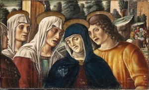The Virgin, Saint John the Evangelist and the Holy Women under the Cross