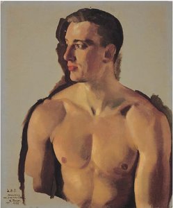 Portrait Of A Man — Konstantinas Somovas, Contemporary Realism