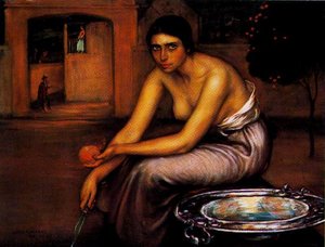 Celos 1 — Julio Romero De Torres, Symbolism