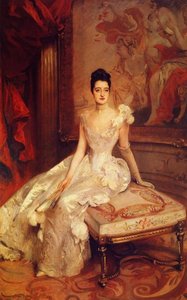 Mrs. Hamilton Mckown Twombly (florence Adele Vanderbilt) — John Singer Sargent, Realism