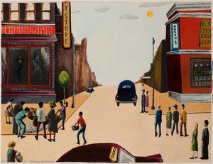 Savannah's Credit Card Protest — Benny Andrews