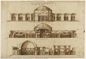 Reconstruction Of The Baths Of Agrippa — Andrea Palladio, Palladianism