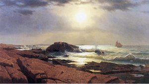 Indian Rock, Narragansett — William Stanley Haseltine
