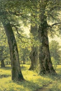Oaks — Ivan Ivanovich Shishkin, Realism