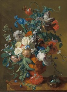 Flowers In An Urn — जान वान हुइस्सुम, Baroque