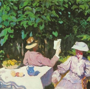 Morning Sunshine — Károly Ferenczy, Impressionism