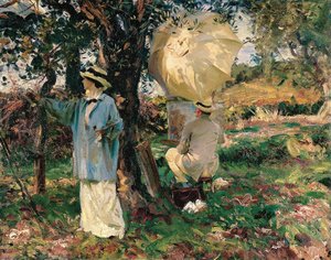 The Sketchers — John Singer Sargent