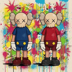 Symmetrical Echoes Of Vibrant Chaos In A Singular Pop Art Vision — Laurent Charpentier, Pop Art