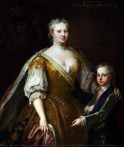 Caroline of Brandenburg Ansbach (1683–1737), and Her Son Prince William Augustus (1721–1765), Duke of Cumberland