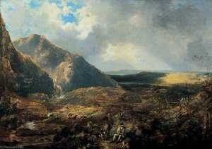 Sportsmen On The Moor — Charles Henry Schwanfelder