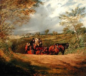 The Royal Mail Coach With Passengers