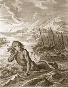 Glaucus Turned Into A Sea-god,