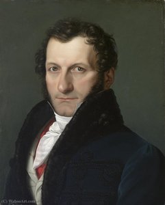 Portrait Of The Collector And Patron Conte Colonnello Teodoro Arese Lucini — Пелагио Палаги