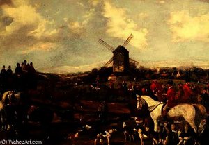 The meet - the hunt assembling