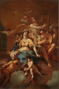 Saint Cecily — Sebastiano Galeotti