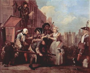 The Arrest For Theft — William Hogarth