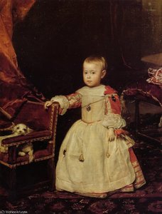 Infante Felipe Prospero — Diego Rodríguez De Silva Y Velázquez