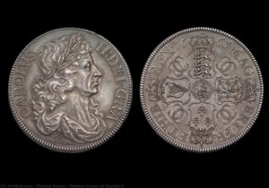 Petition Crown Of Charles Ii — Thomas Simon