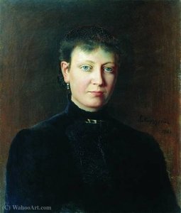 Portrait Of A Woman — Aleksei Ivanovich Korzukhin