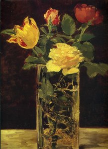 Rose And Tulip — エドゥアール・マネ, Realism