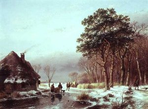 The Edge Of The Forest — Andreas Schelfhout