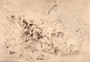 The Damage Of Sennaherib — Petar Petrovič Rubins, Baroque