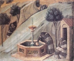 Elisha's Well — Pietro Lorenzetti