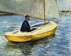 The Yellow Boat — Gustave Caillebotte