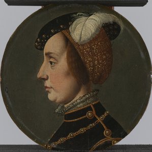 Portrait Of Anna Of Lorraine, Consort Of René De Chalon, Prince Of Orange, Jan Van Scorel (possibly Copy After), After 1542 — Γιάν Ντε Σκορέλ, Renaissance