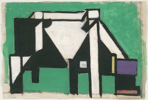 Study For Composition Viii (the Cow) — Theo Van Doesburg