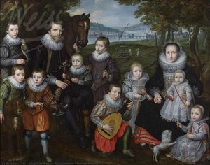 An unknown Flemish Family