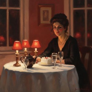 Nocturne In Crimson: The Solitary Glow