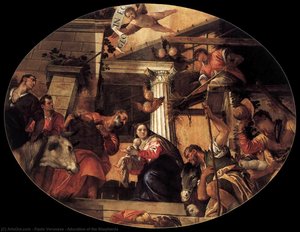 Adoración De Los Pastores — Paolo Veronese