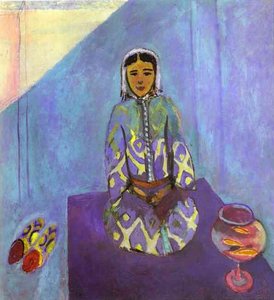 Zorah Sur La Terrasse — Henri Matisse, Fauvist Expressionism