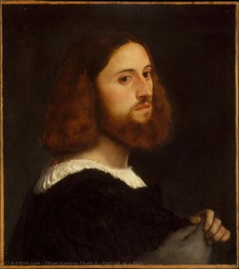 Portrait Of A Man — Titian Ramsay Peale Ii, High Renaissance